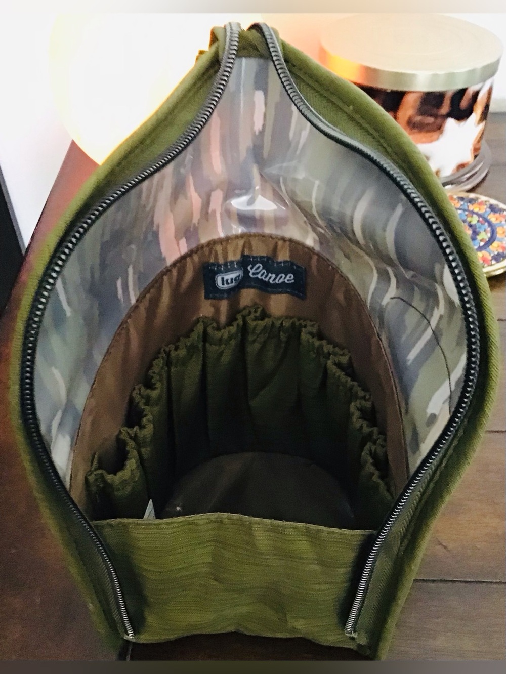 LUG Canoe Olive Green Organizer Olive Green - Picture 3 of 3